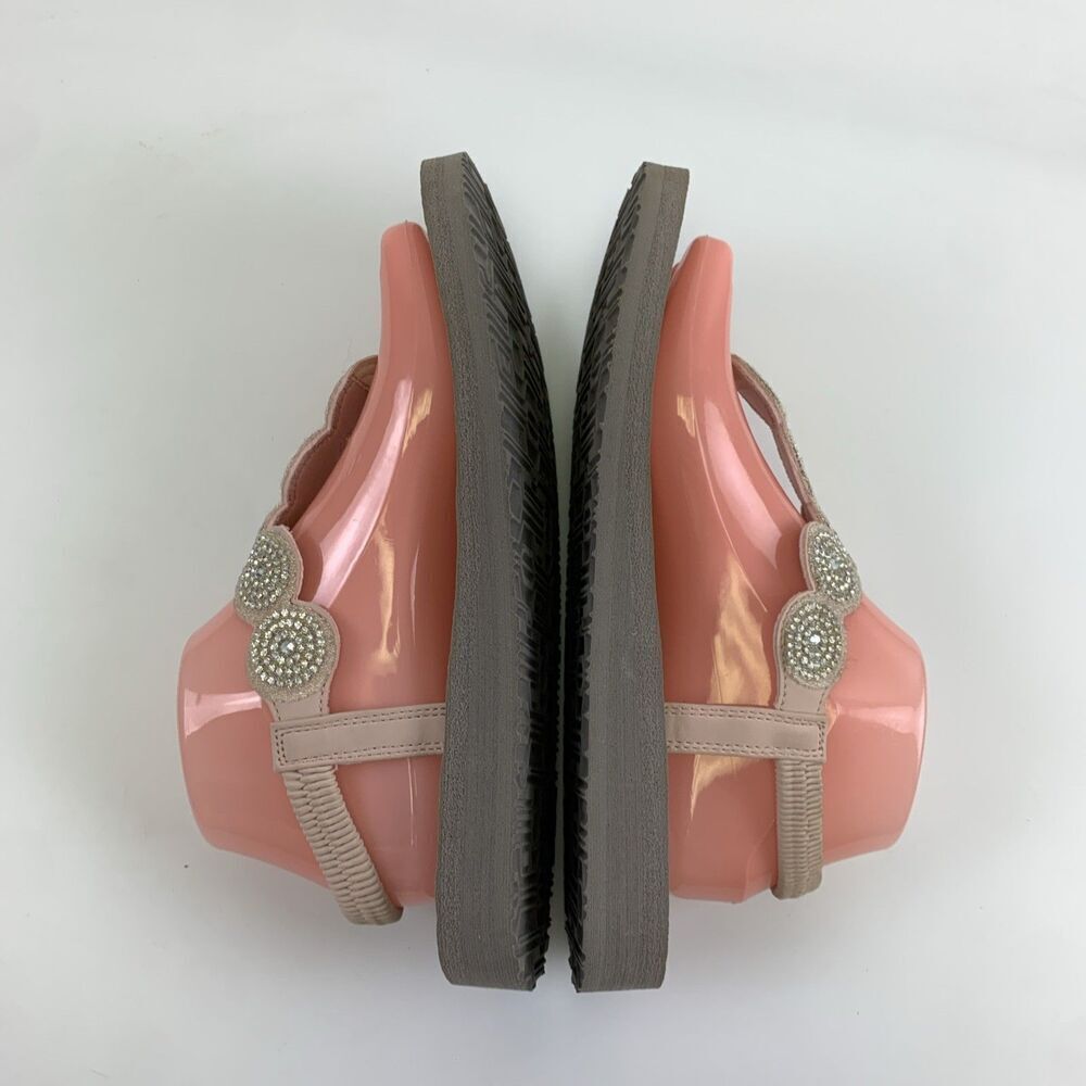 Skechers Meditation Stars Sparkles Sandal Slingback Yoga Foam Light Pink Women 9 - Picture 6 of 11